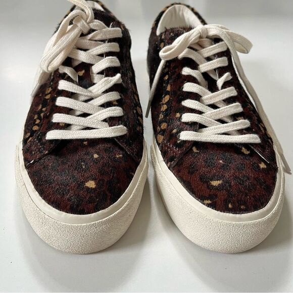 Madewell Leopard Print Sneakers - Brown and White - Picture 6 of 15